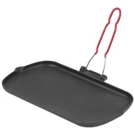 POÊLE GRIL CARRÉ EN FONTE 37x22 CM - INVICTA