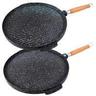 POÊLE RONDE ANTIADHÉSIF 2 FACES MULTIUSAGE 28 CM - PANDIANI