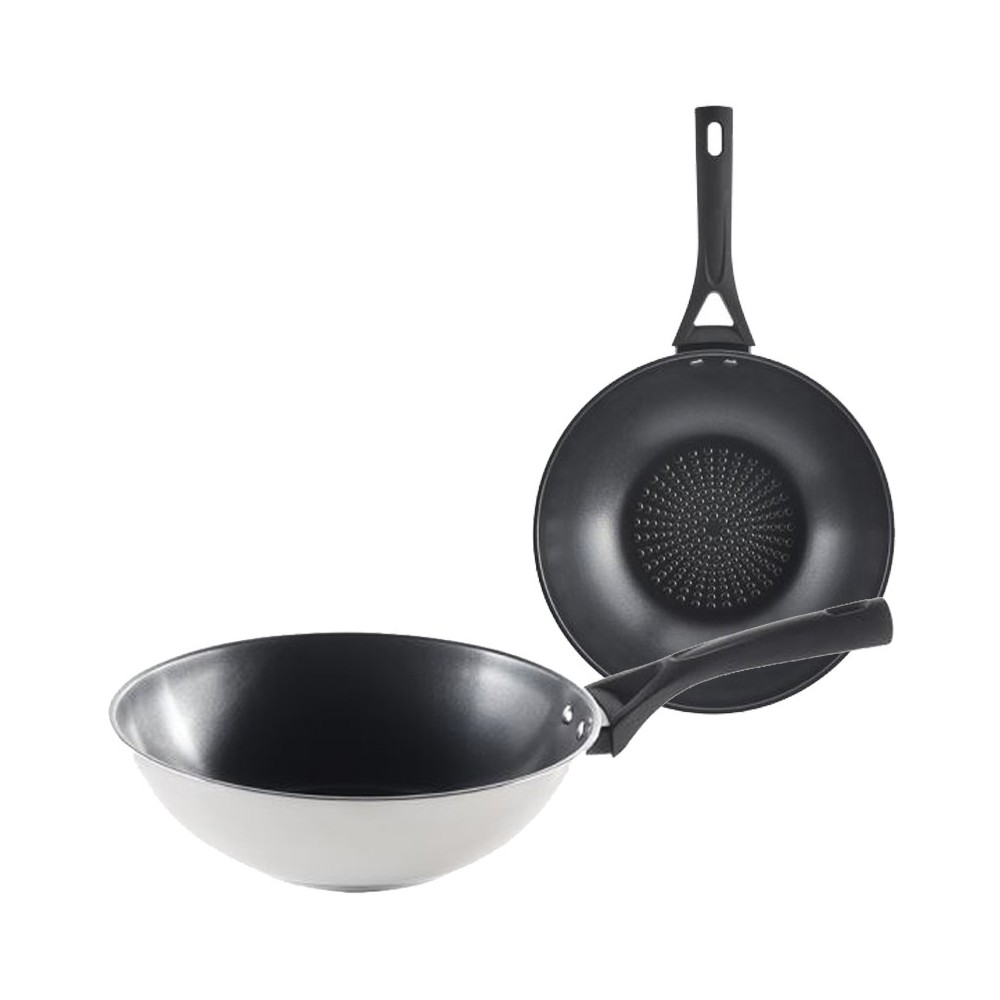POÊLE WOK ANTIADHÉSIF Ø 28 CM - PYREX Expert Touch