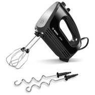 BATTEUR ELECTRIQUE 400 W 4 VITESSES -  BOSCH "CleverMixx" NOIR