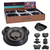 MOULES GÂTEAUX FORMES LUDIQUES | AVION, MOTO, OURSON, CŒURE - LA CUCINA