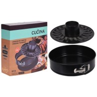 MOULE À SAVARIN ANTIADHÉSIF AVEC FOND AMOVIBLE 2in1 - LA CUCINA