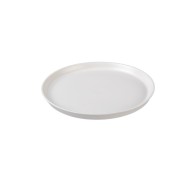 PLAT À DESSERT BLANC EN GRÈS CÉRAMIQUE 16 CM
