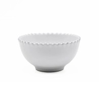 BOL BLANCHE EN GRÈS CÉRAMIQUE 13 CM