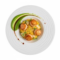 ASSIETTE À PÂTES BLANCHE EN PORCELAINE Ø 29 CM