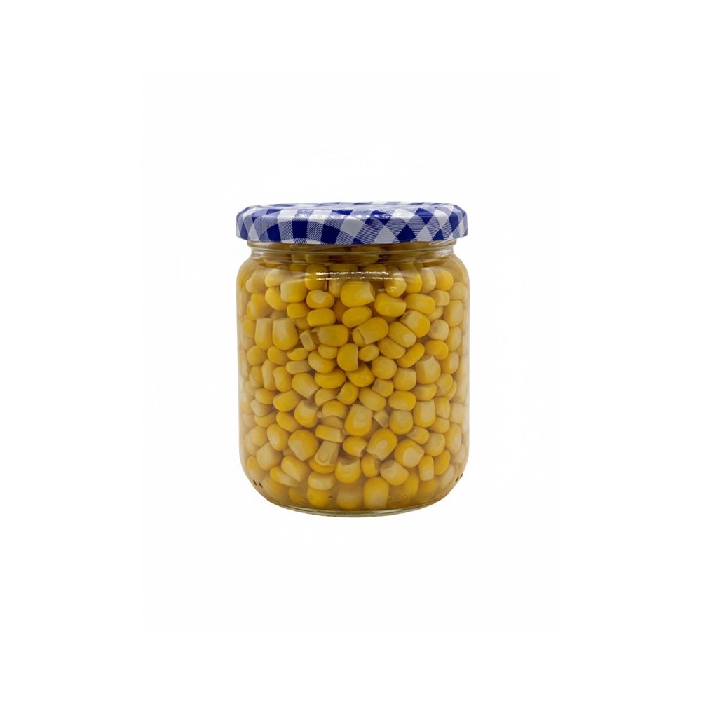 POT EN VERRE TRANSPARENT AVEC COUVERCLE 370 ML