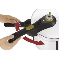 COCOTTE MINUTE 6L EN INOX - TEFAL Secure 5 Neo