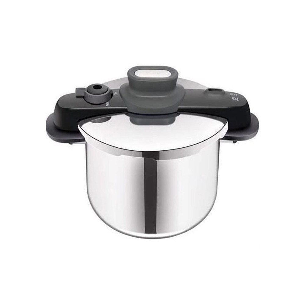 COCOTTE MINUTE 6L EN INOX - TEFAL Secure 5 Compact