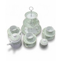 SERVICE À THÉ VERT COMPOSÉ DE 20 PIÈCES