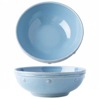 BOL BLEU CLAIR "Juliska" EN GRÈS CÉRAMIQUE 20 CM