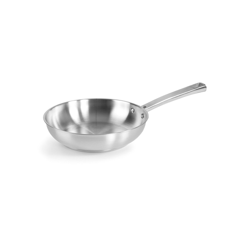 POELE EN INOX LACOR 28 CM