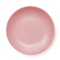 ASSIETTE PLATE ROSE EN GRÈS CÉRAMIQUE 28 CM