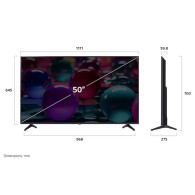 TV LG 50" SMART - UHD AI 4K HDR10 (UA73)