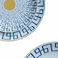 SERVICE SOUPIÈRE À TABLE MOTIFS VERSACE DE 25 PIÈCES