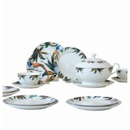 SERVICE À TABLE FORÊT DE 25 PIÈCES