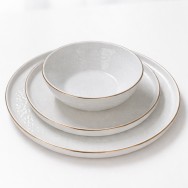 SERVICE D’ASSIETTES À MOTIFS GLORE 18 PIÈCES