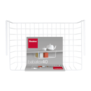 PANIER SOUS ÉTAGÈRE BABATEX 40 CM METALTE