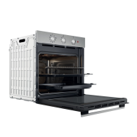 FOUR ELECTRIQUE ENCASTRABLE MULTIFONCTIONS WHIRLPOOL (OMK38) INOX - 60 CM - 71 L