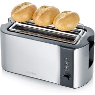 SEVERIN Grille-pain automatique 1400 W, Toaster compact 2