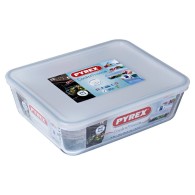 PLAT EN VERRE PYREX COOK & FREEZE AVEC COUVERCLE - 1,5 L